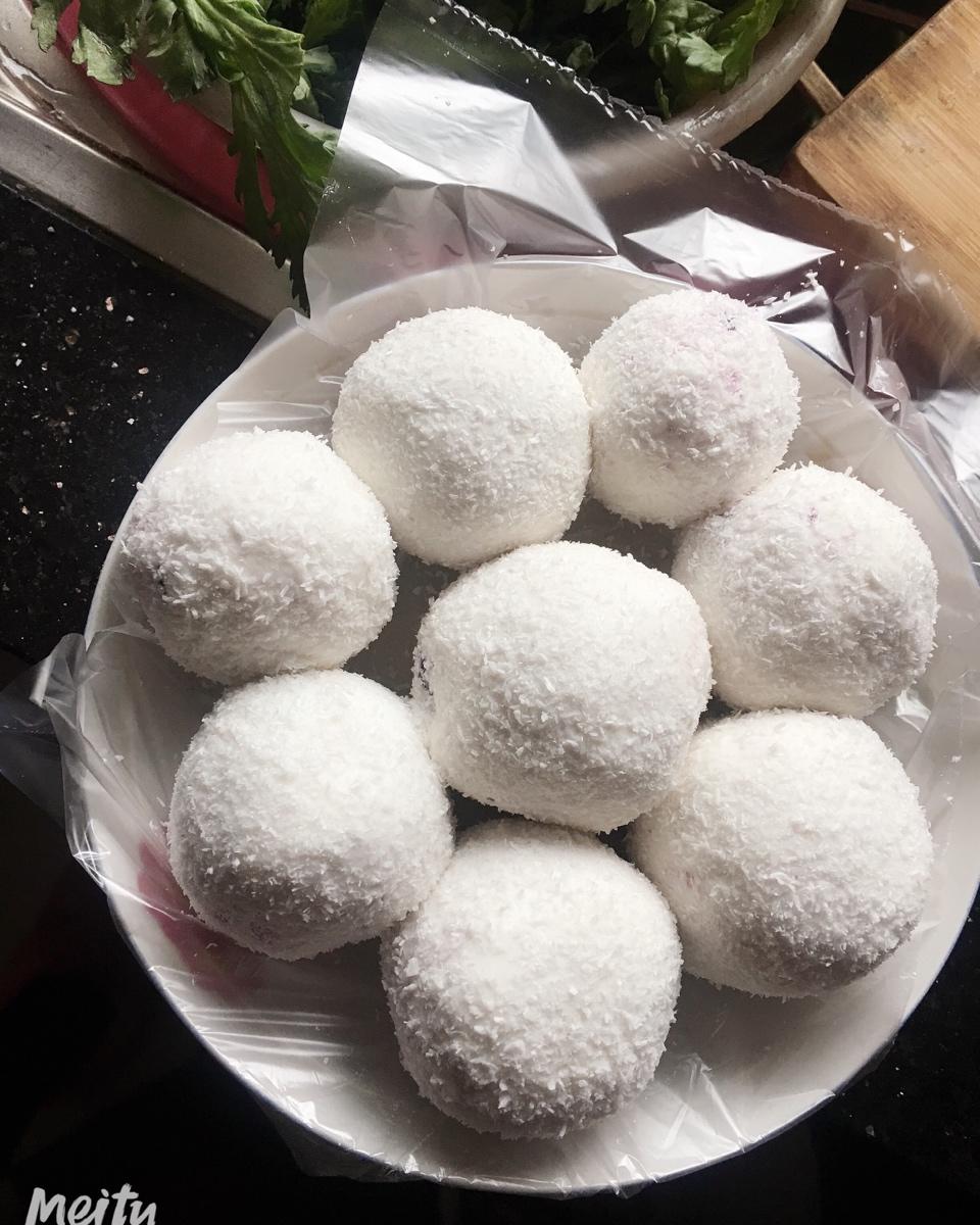 紫薯糯米糍