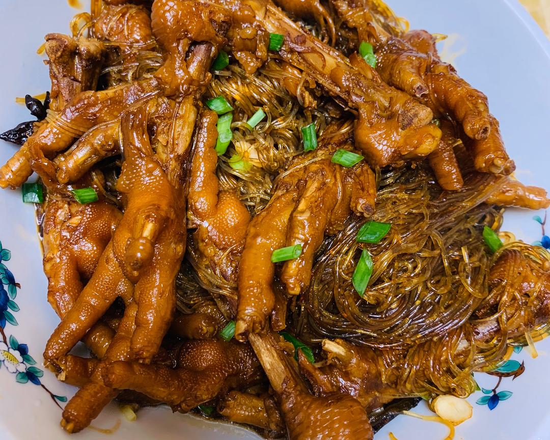 有粉丝的鸡爪