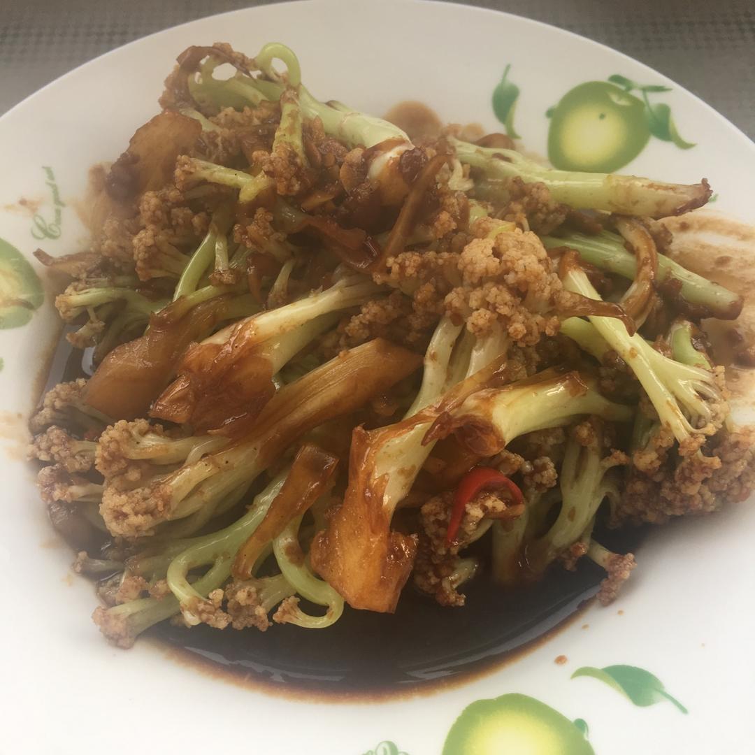 干锅花菜