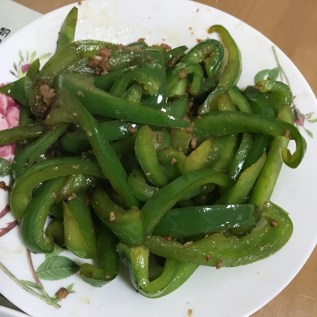 青椒炒肉丝