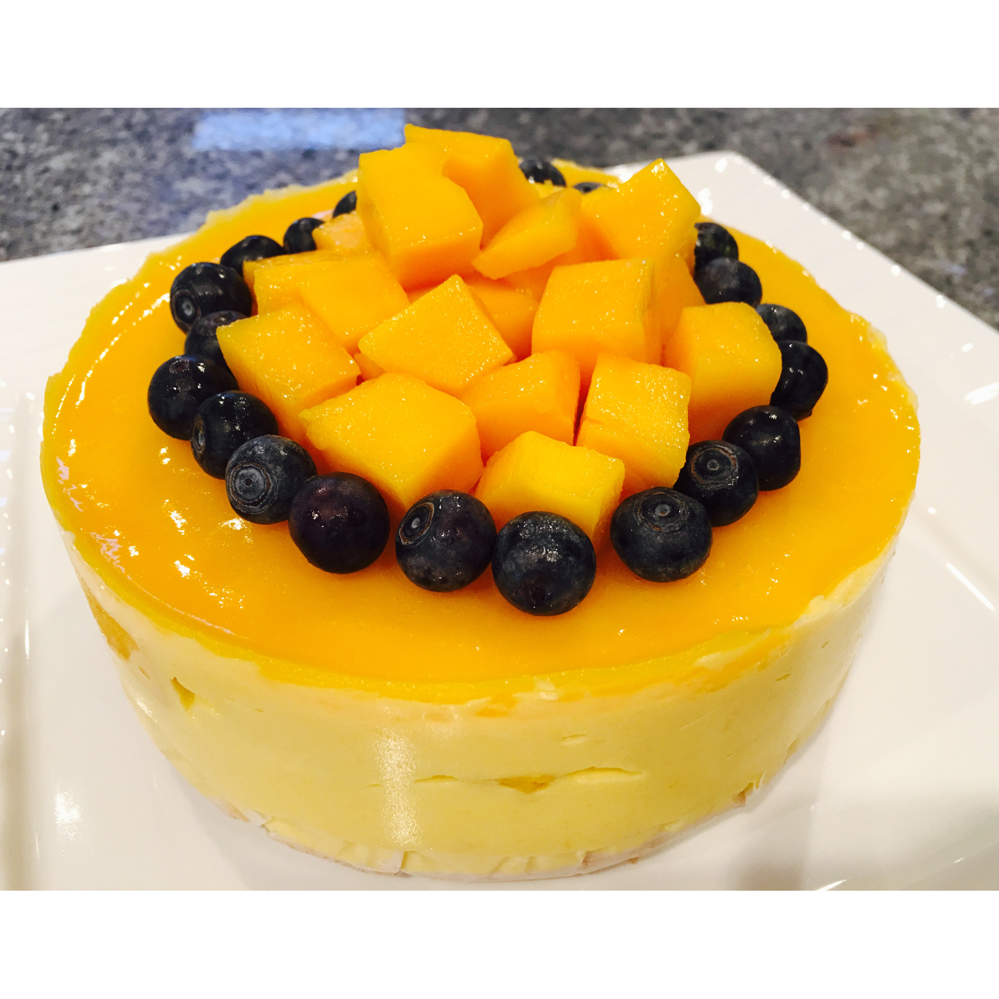 《Tinrry下午茶》教你做芒果流心慕斯（6寸配方）