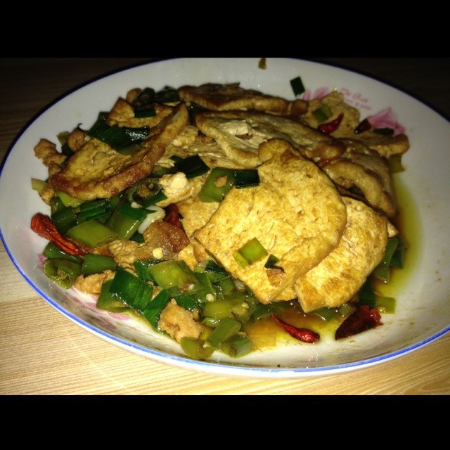 家常煎豆腐