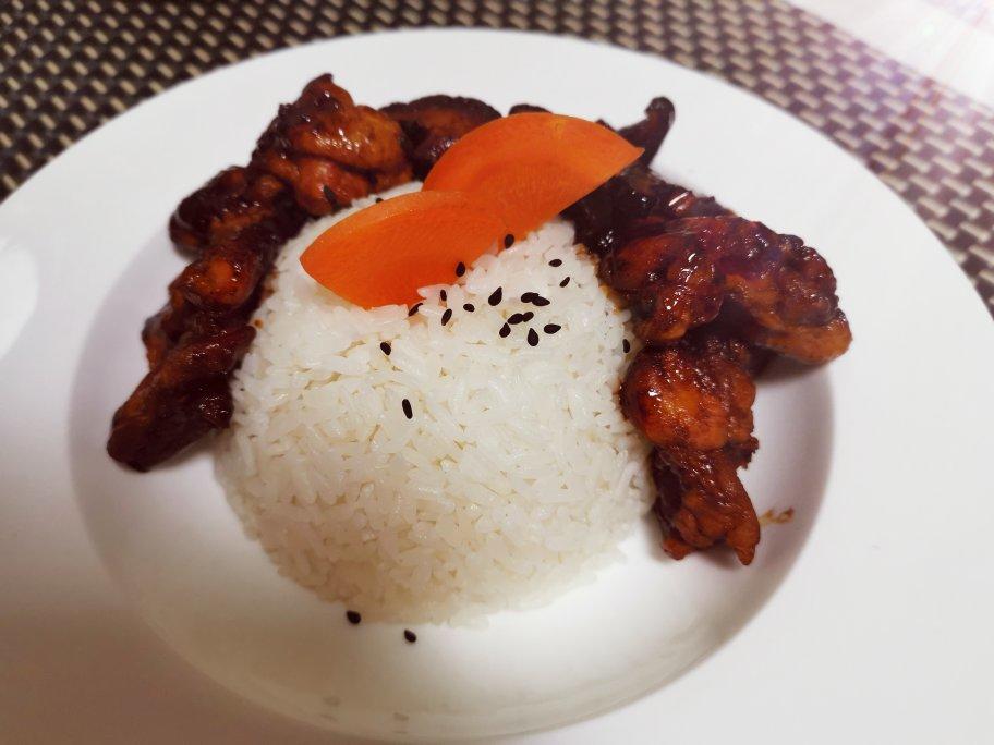 照烧鸡腿饭
