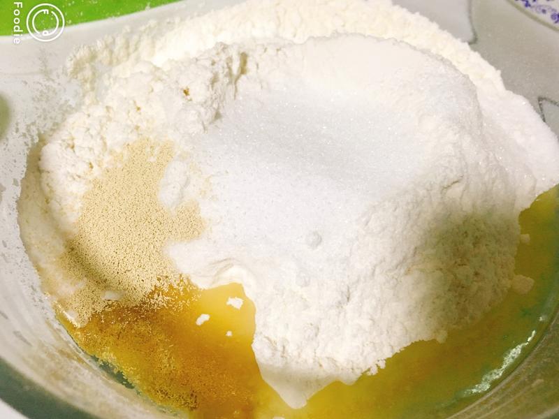 纯奶手撕吐司的做法 步骤1