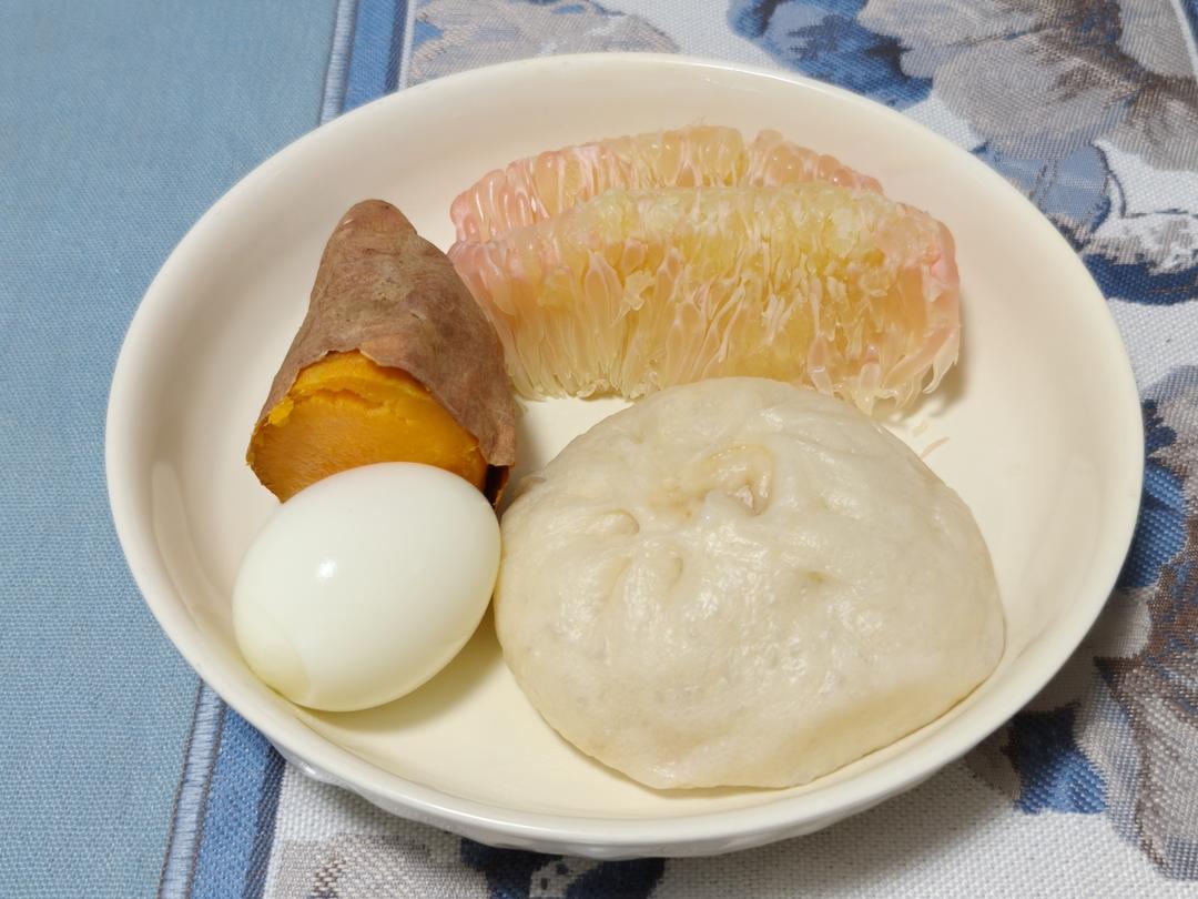 豇豆猪肉馅包子（软面包子）