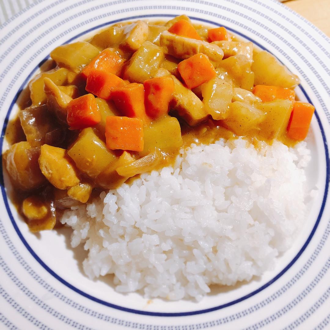 咖喱鸡饭