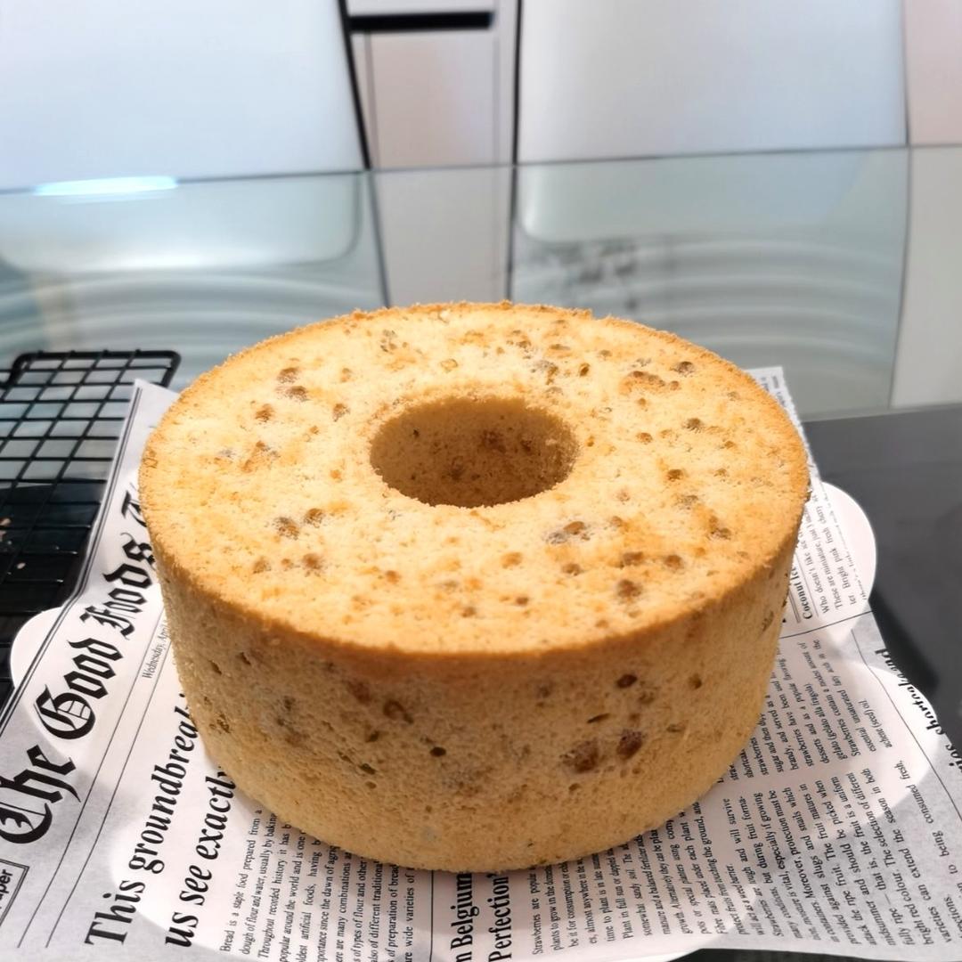 香炸天的香葱肉松戚风