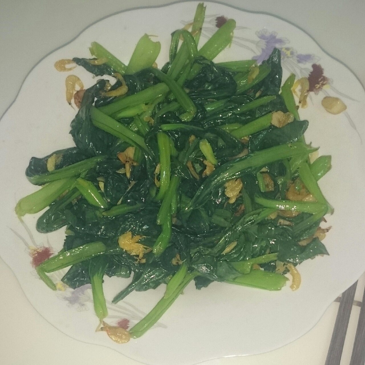 虾皮清炒小油菜