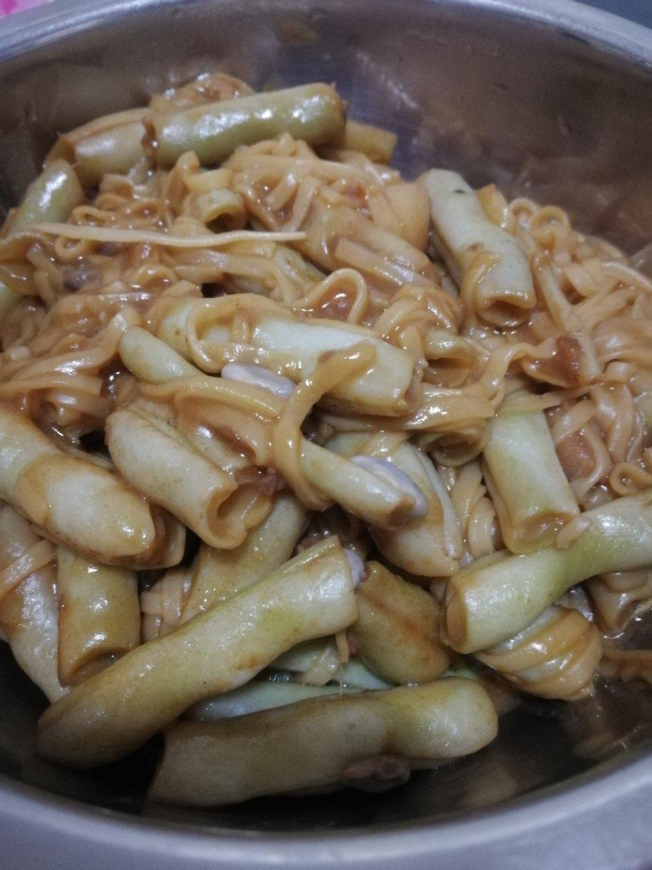 豆角焖面