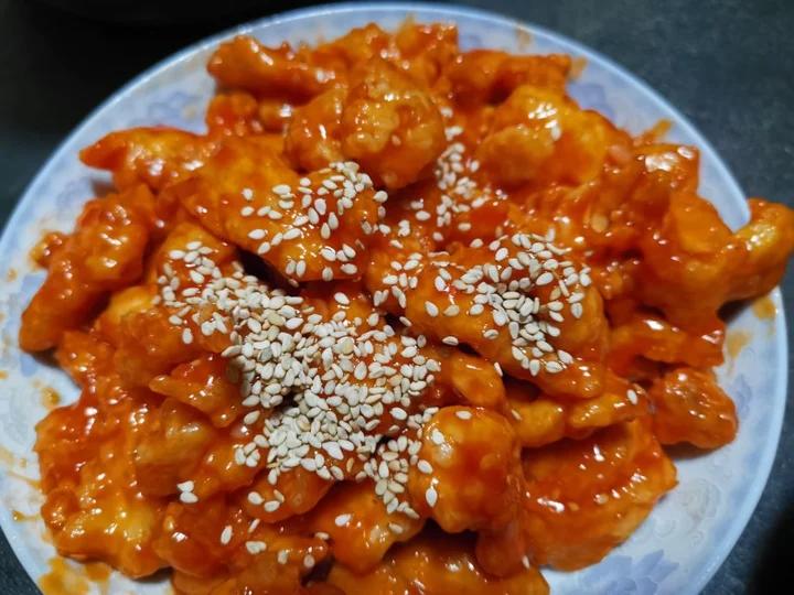 糖醋鸡胸肉