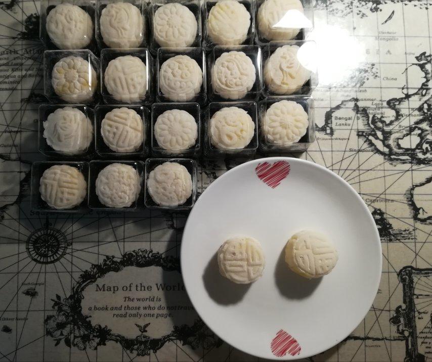 《Tinrry下午茶》冰皮月饼（奶黄馅）