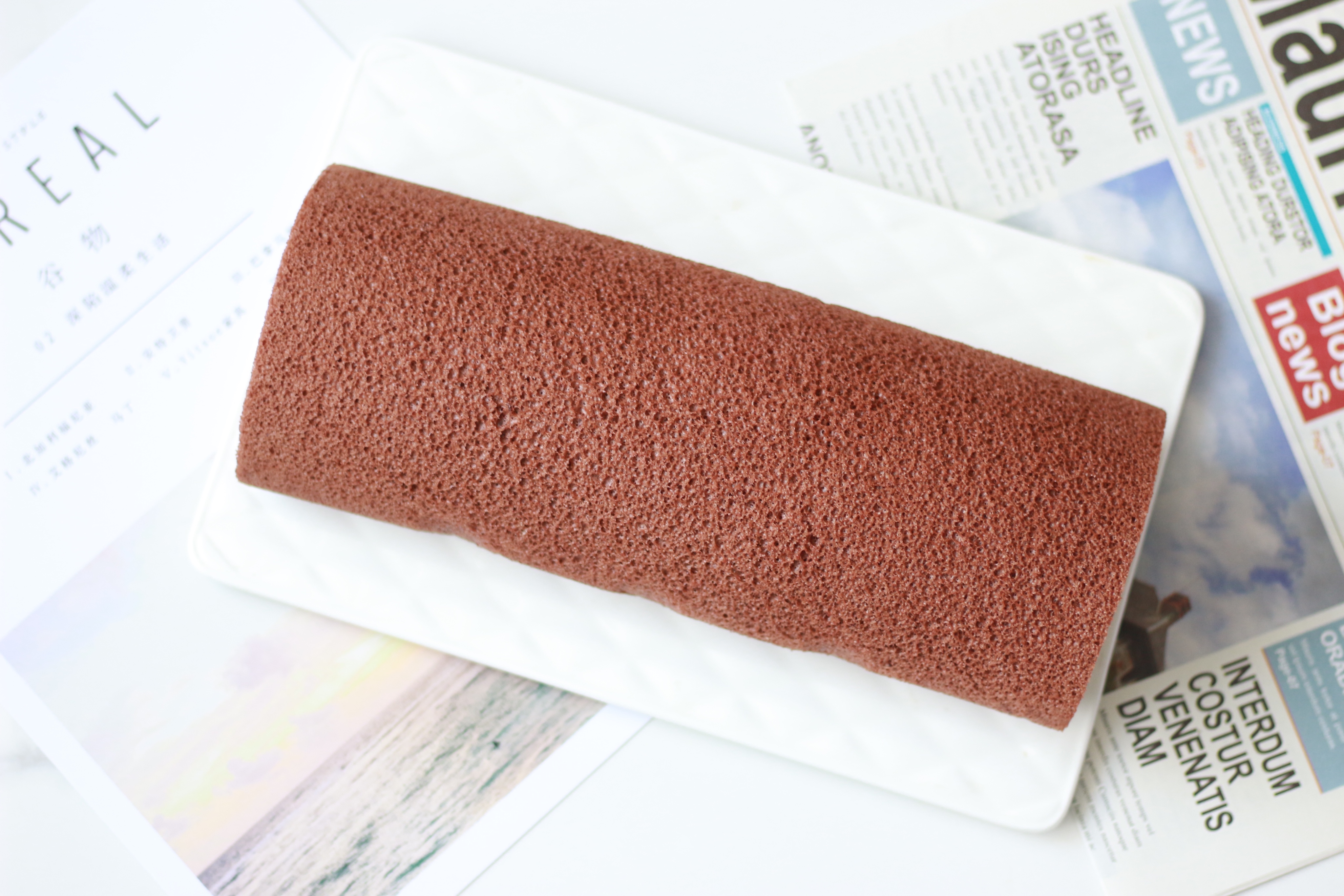 私房爆单巧克力香缇蛋糕卷💯超详细建议收藏的做法 步骤15