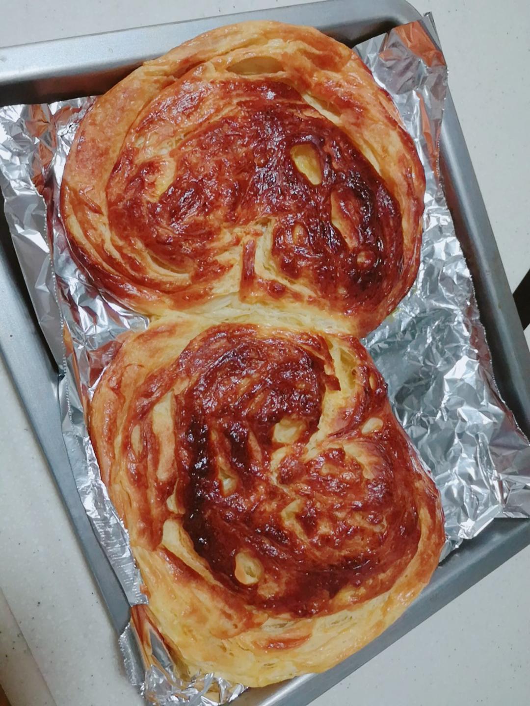 手撕丹麦面包 手撕包 （丹麦手动开酥笔记）