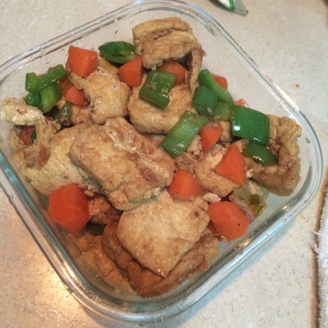 家常豆腐(彩椒版)