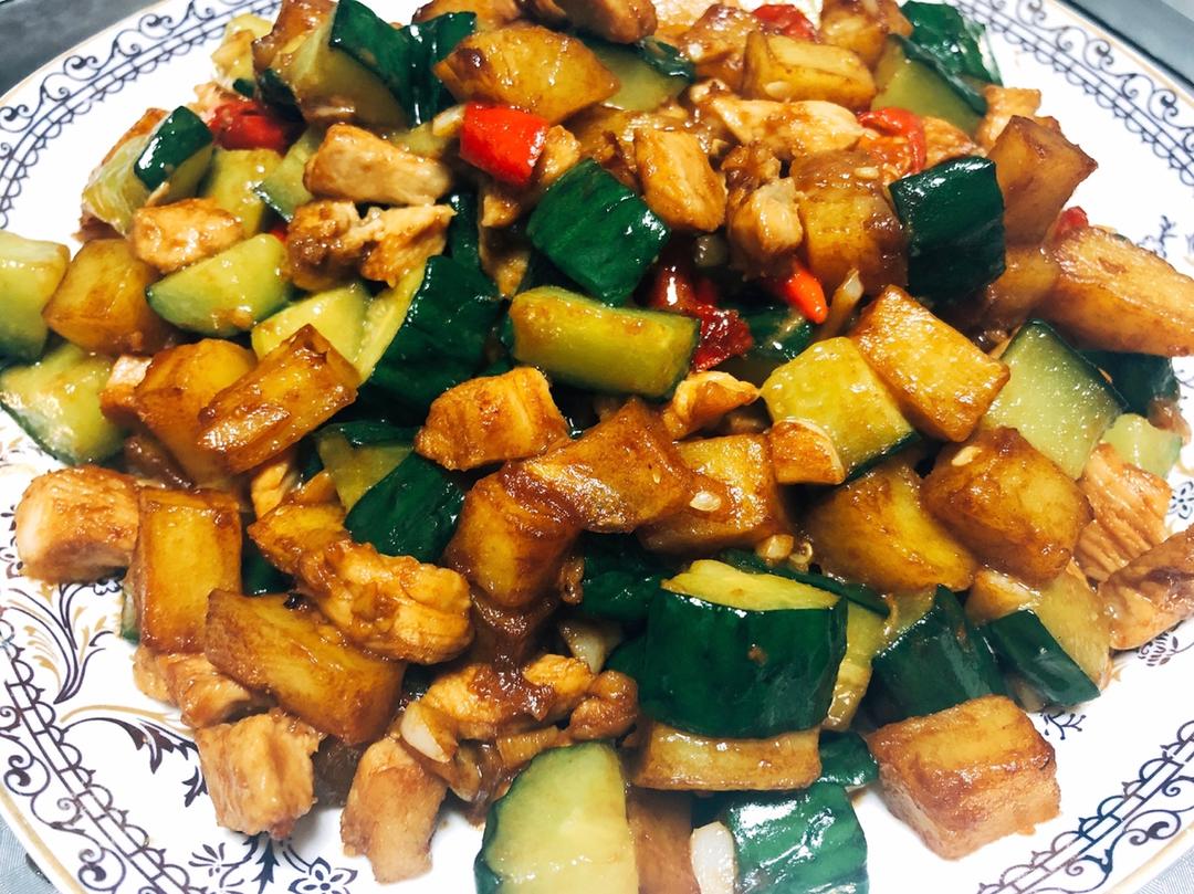 超级下饭的炒三丁