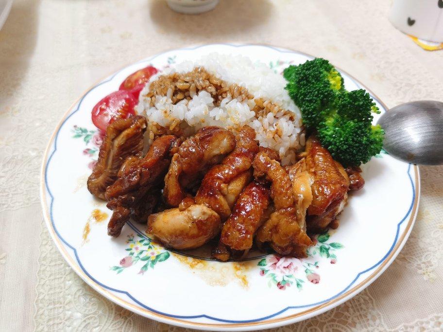 照烧鸡腿饭