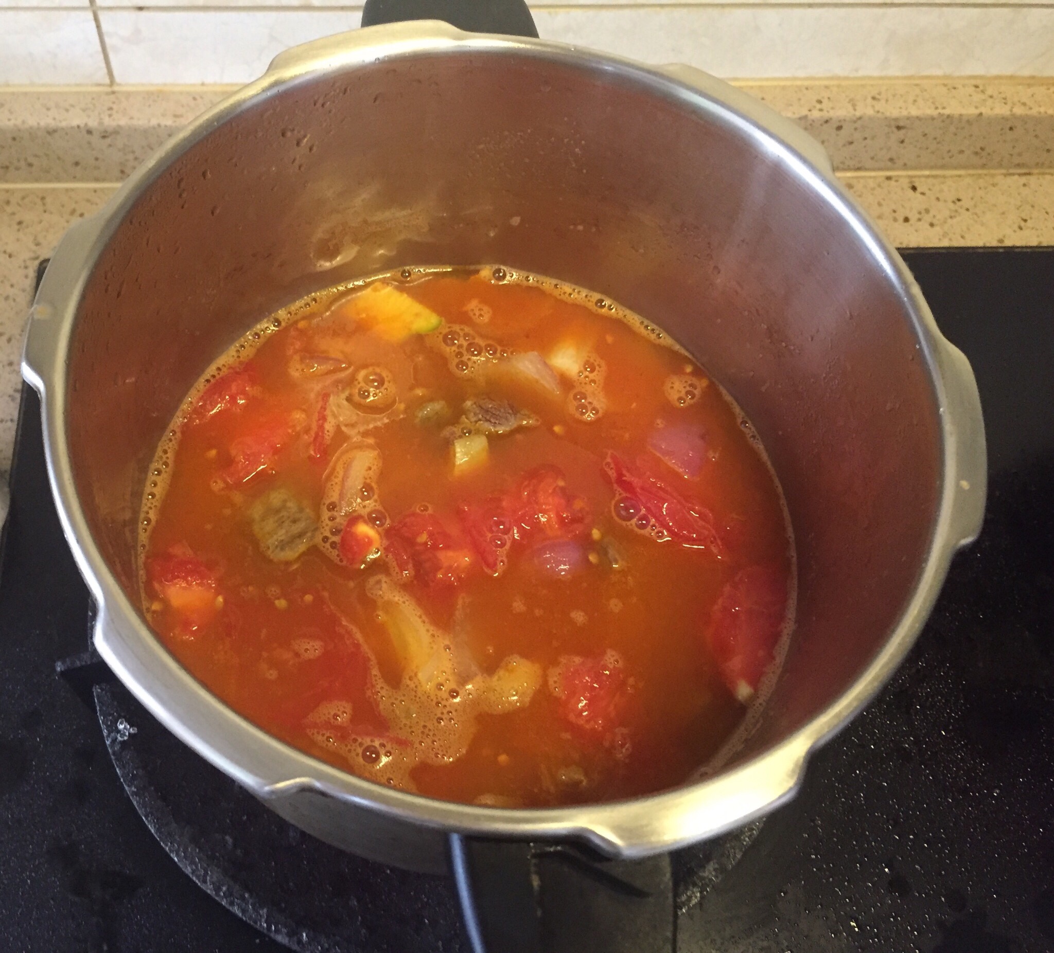最简单番茄牛肉汤的做法 步骤7