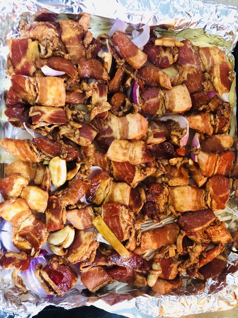 烤箱版土豆烤五花肉