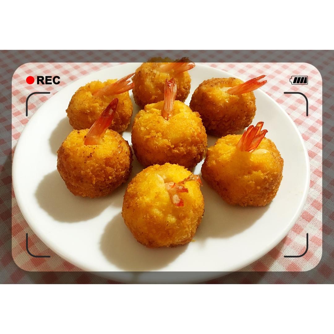土豆芝士虾球
（媲美必胜客）
