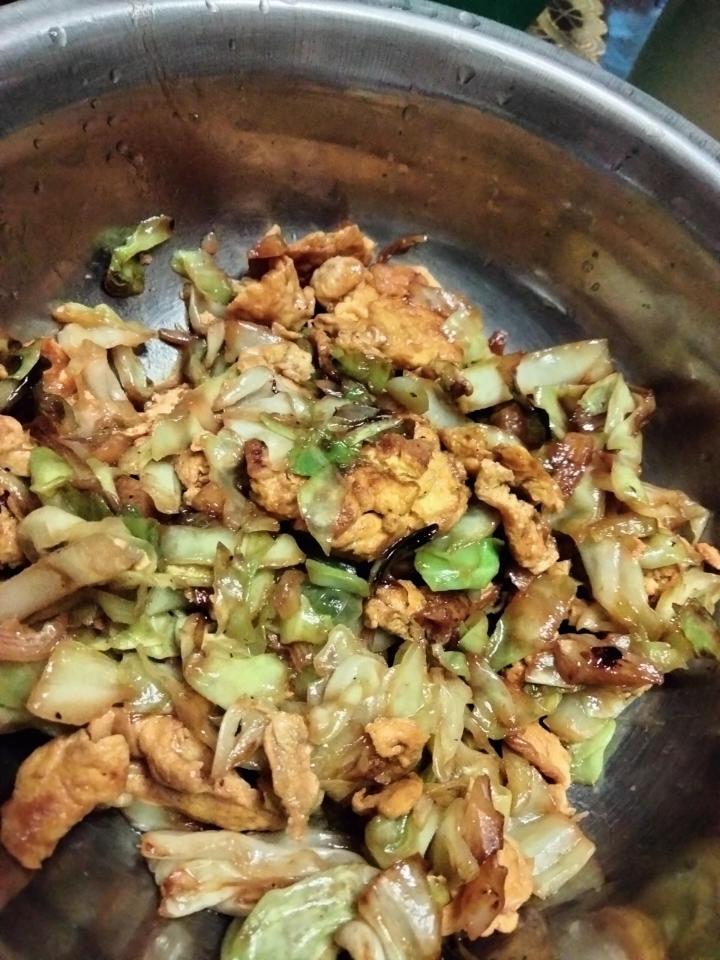 🔥巨美味，低脂低卡的包菜炒鸡蛋，好吃不胖