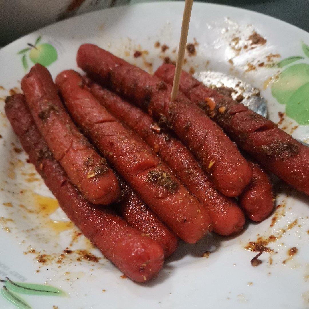 童年味道|油炸火腿肠