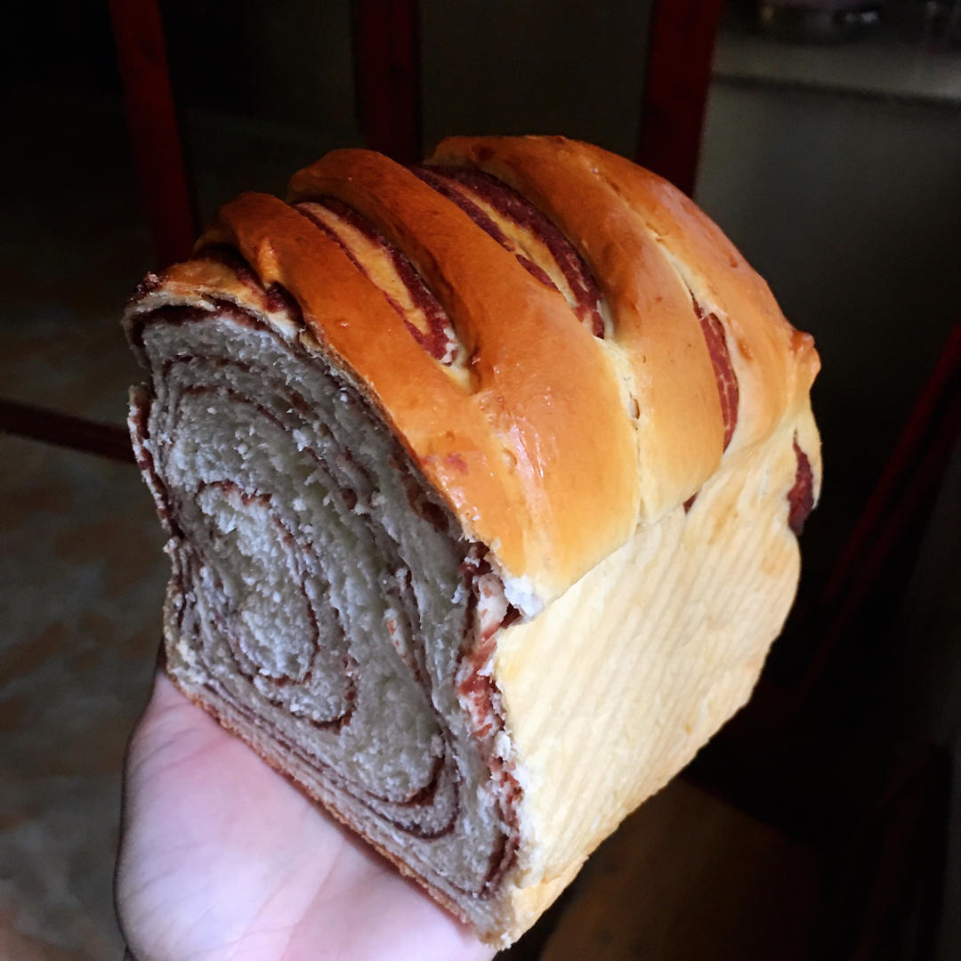 红豆沙吐司