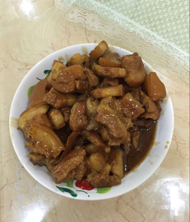 不焯水不放油的家常红烧肉