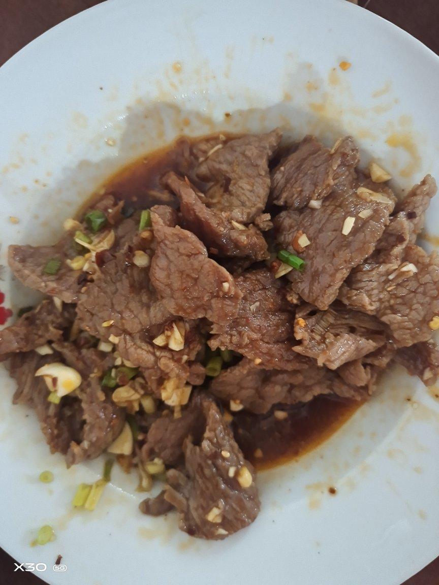 超级快手香菜拌牛肉