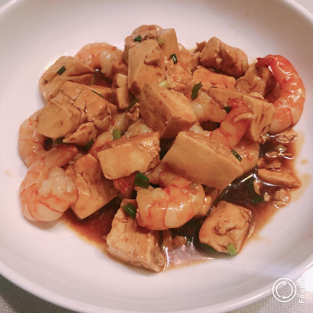虾仁豆腐