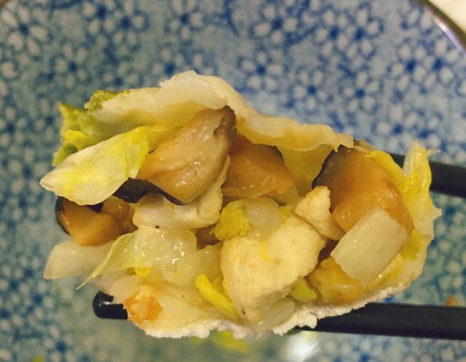 减肥必备素饺子（白菜香菇豆腐）的做法