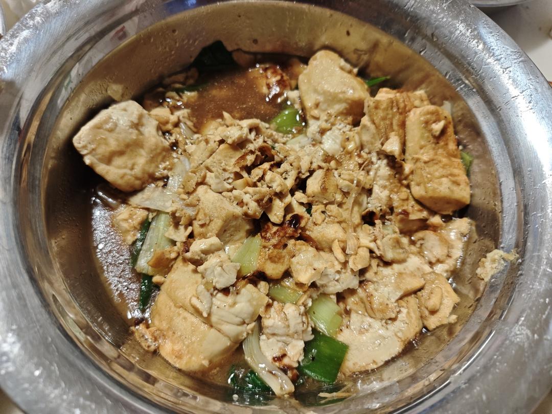 大葱烧豆腐