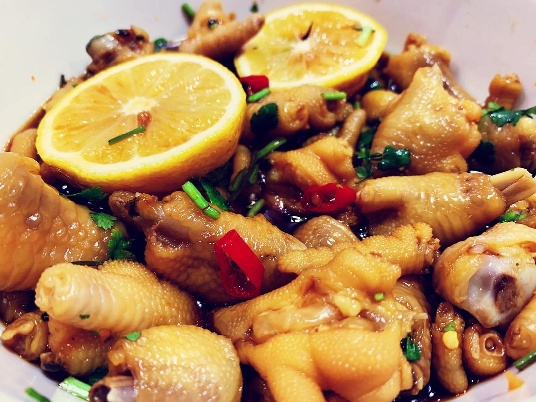 柠檬鸡爪