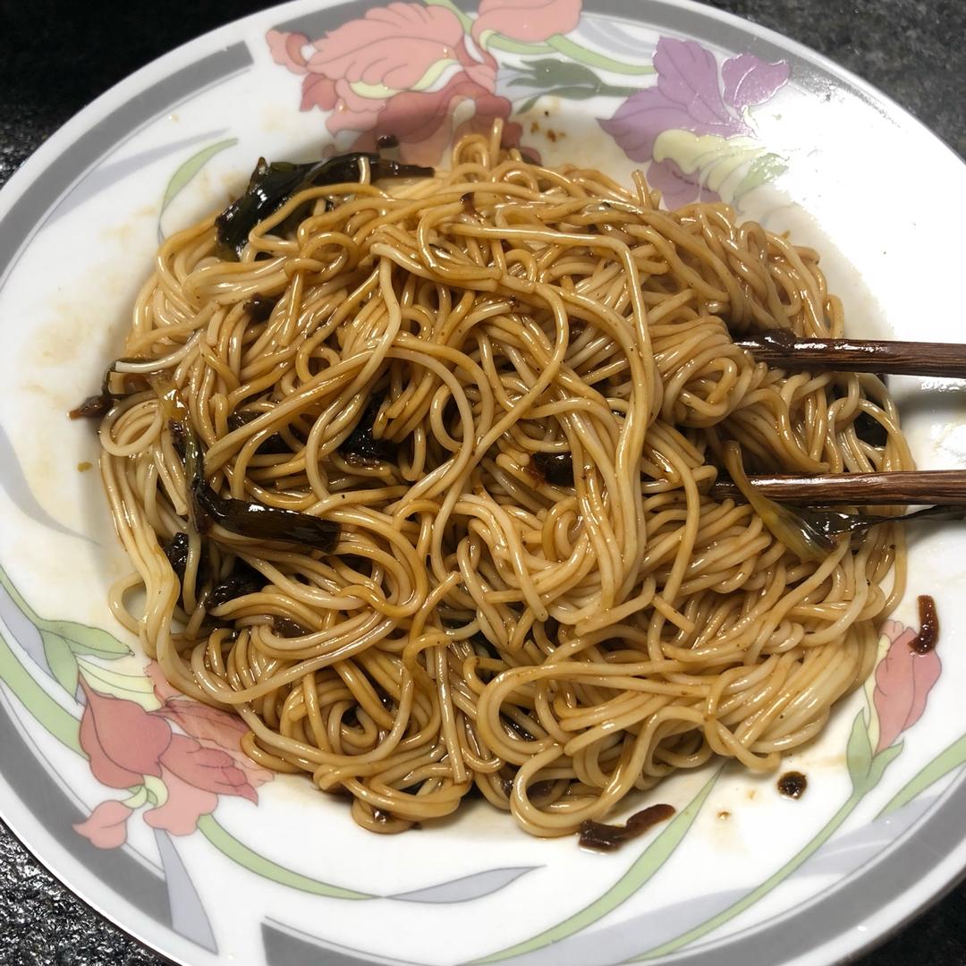 葱油拌面（葱油做法）