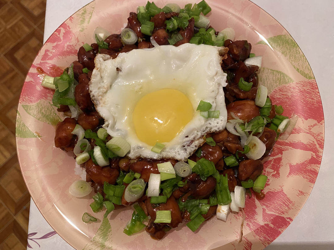 日式碎鸡饭