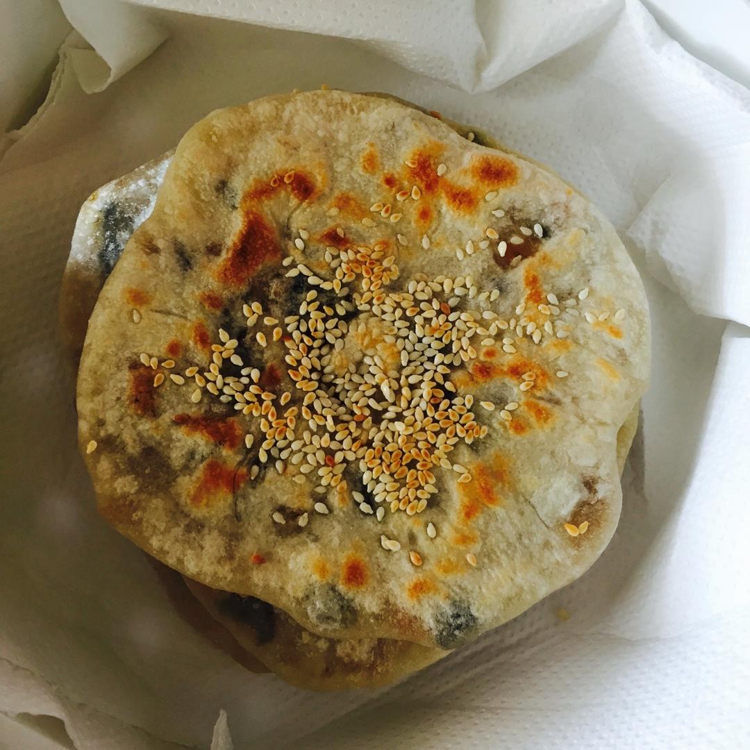 梅干菜猪肉烧饼