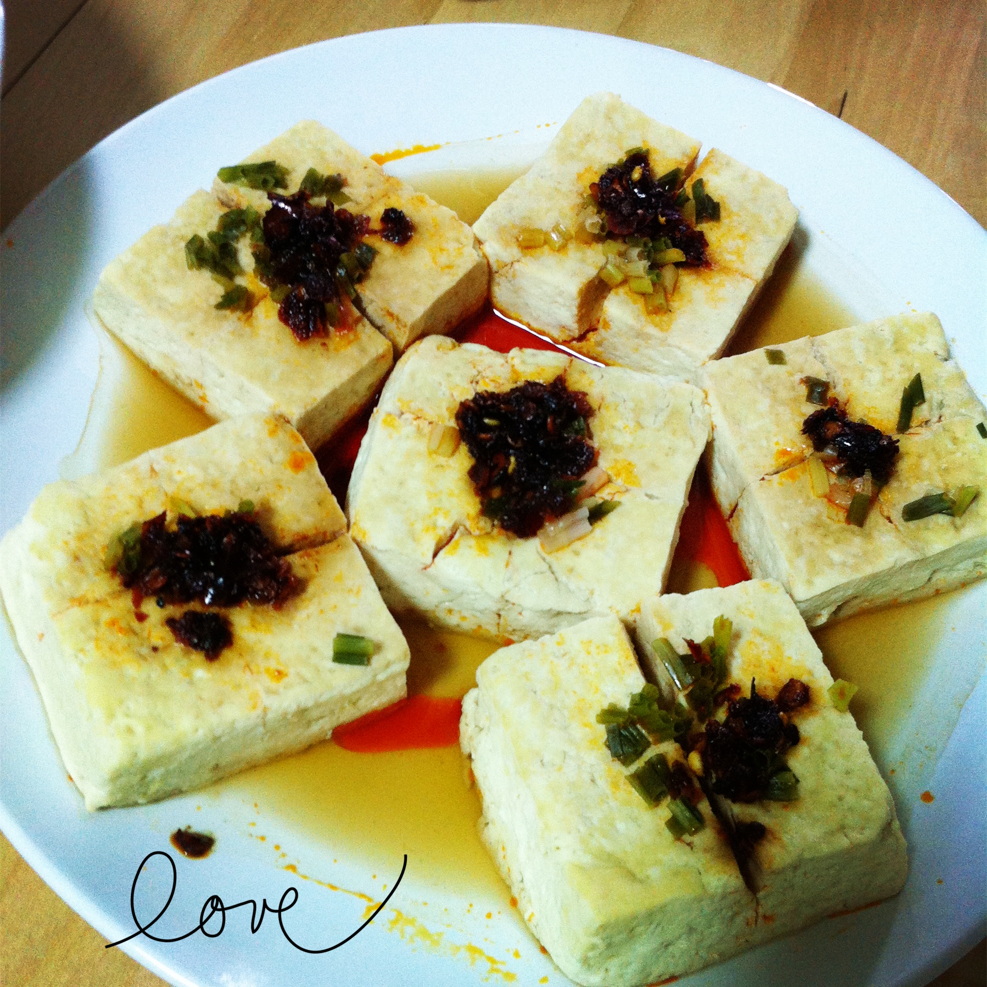 清蒸臭豆腐