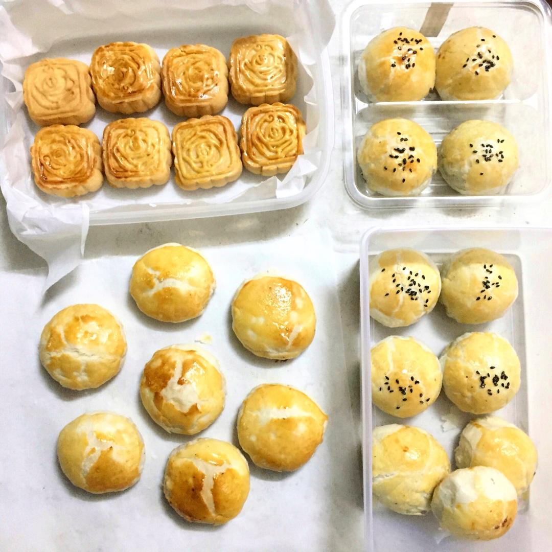 不用揉出膜、不用醒面就能酥掉渣的中式酥皮点心