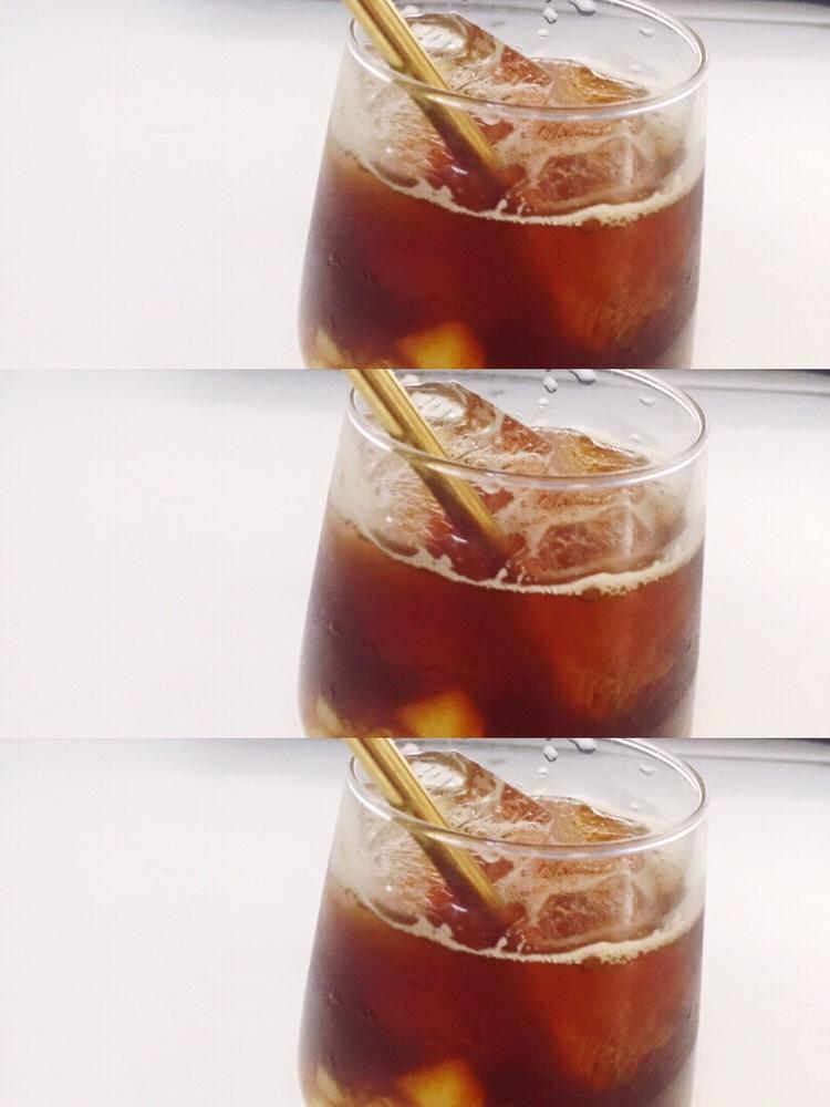 清爽水果咖啡的做法