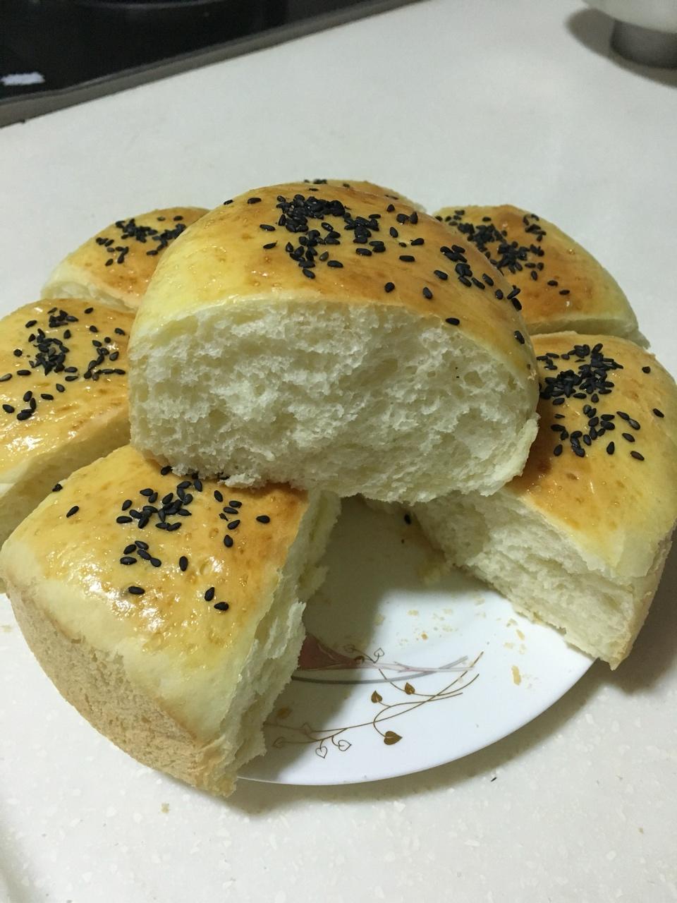 牛奶圆面包（爱和自由配方）