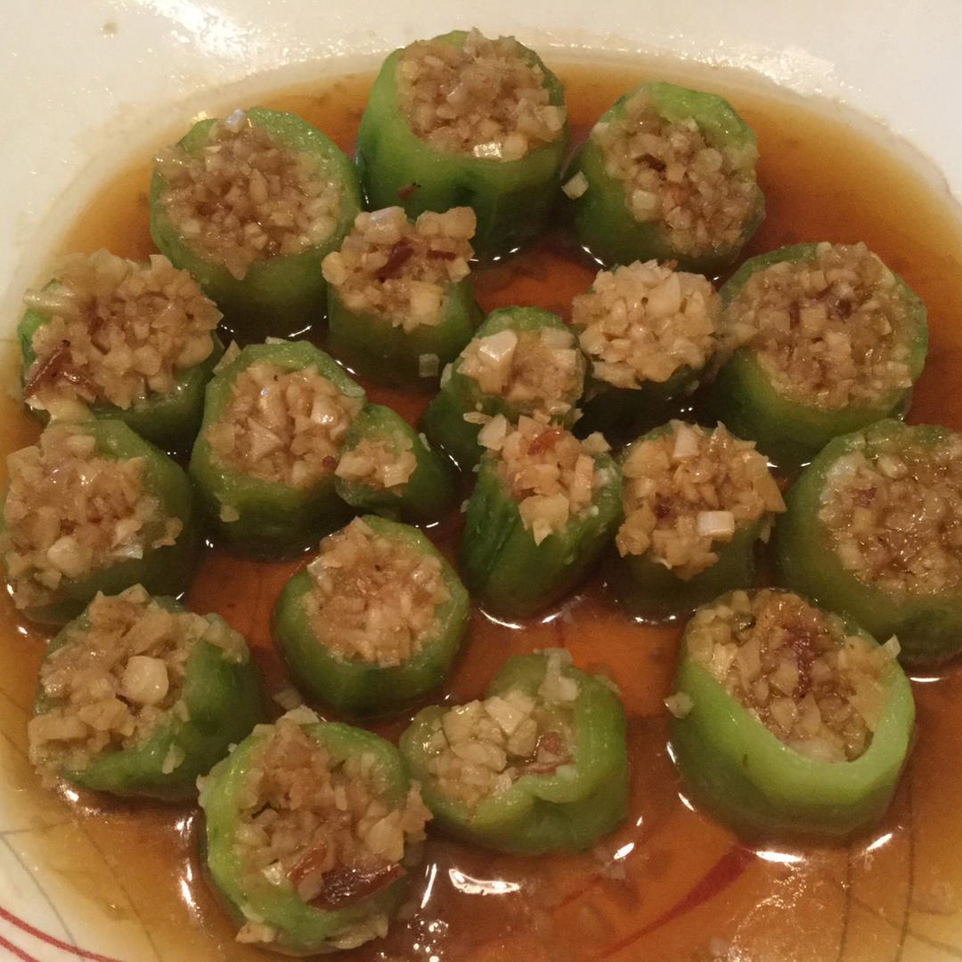 蒜蓉蒸丝瓜