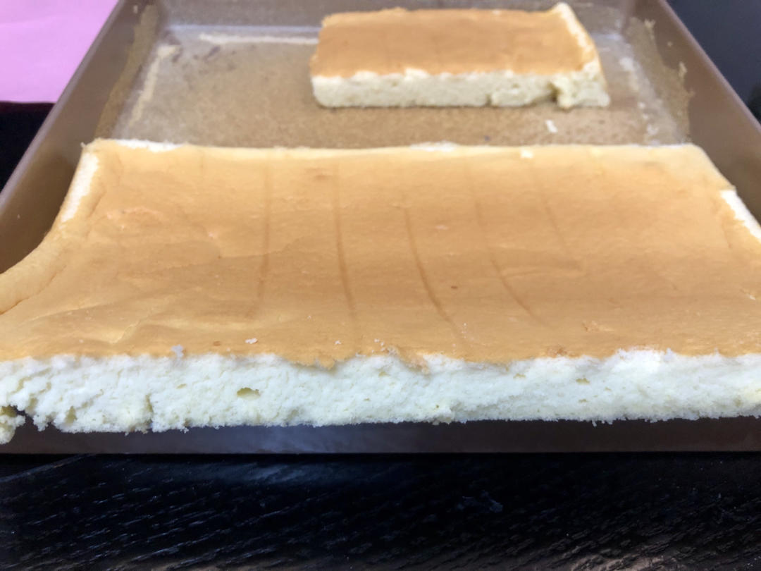 原味蛋糕卷(后蛋法)