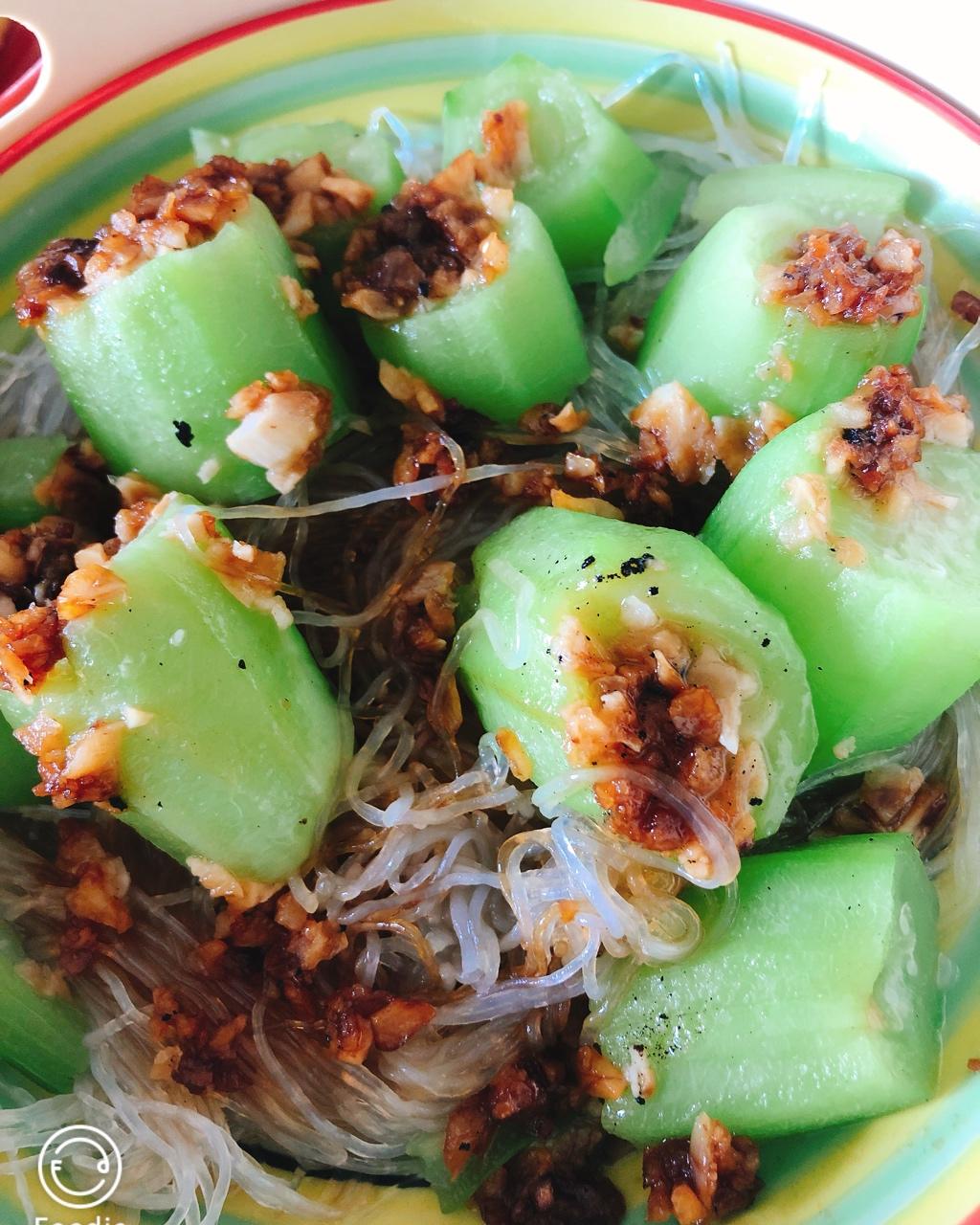 蒜蓉粉丝蒸丝瓜