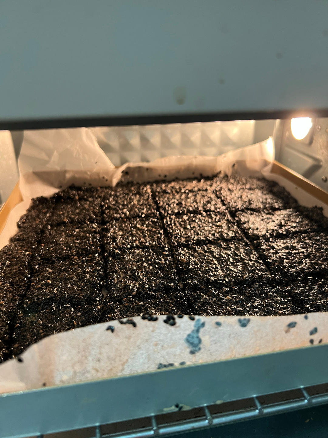 健康黑芝麻薄饼（仅需三步）