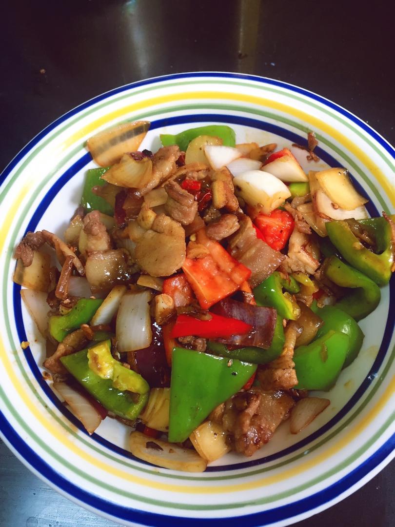 炫彩五花肉片
