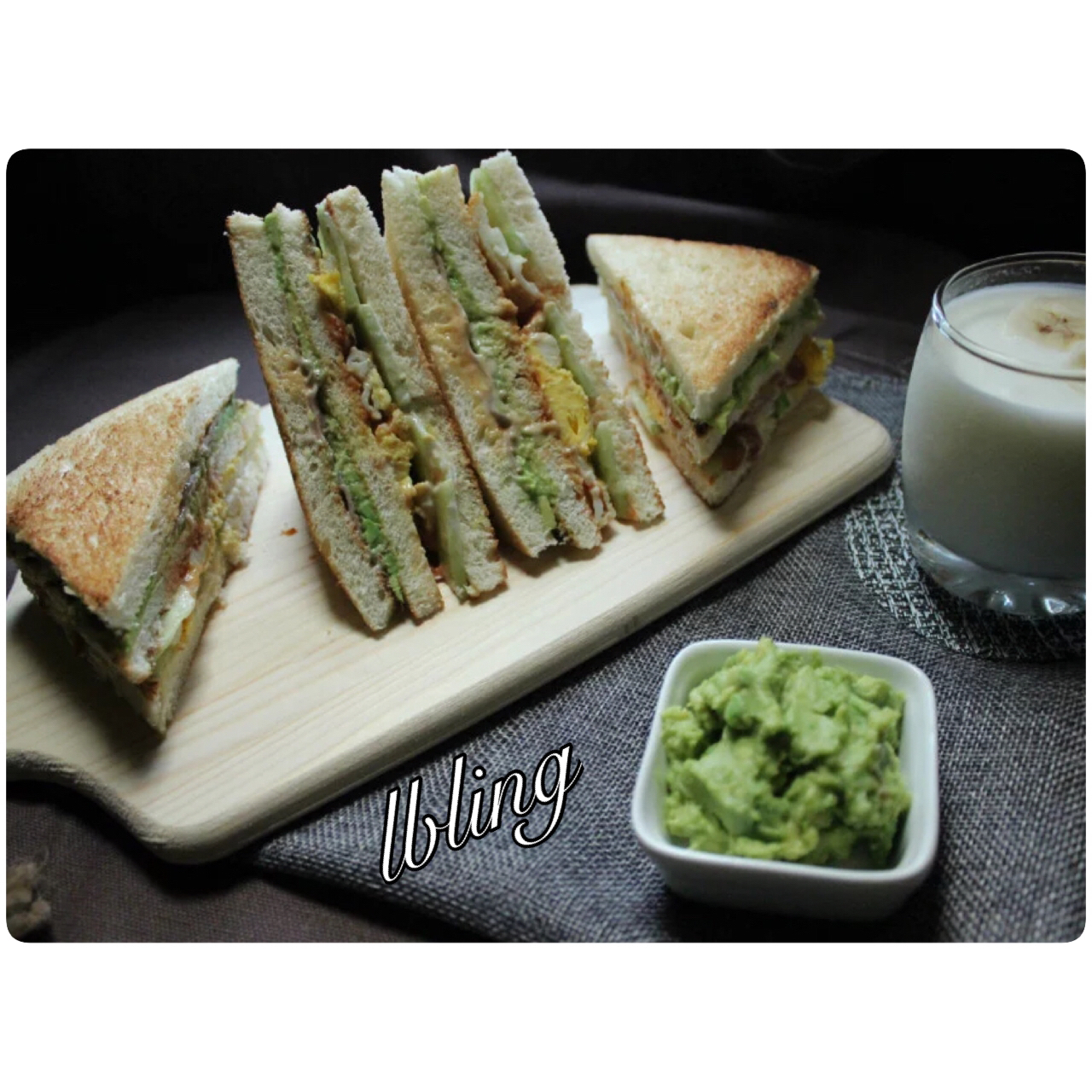 牛油果早餐三明治 Avocado Breakfast Toasted Sandwich
