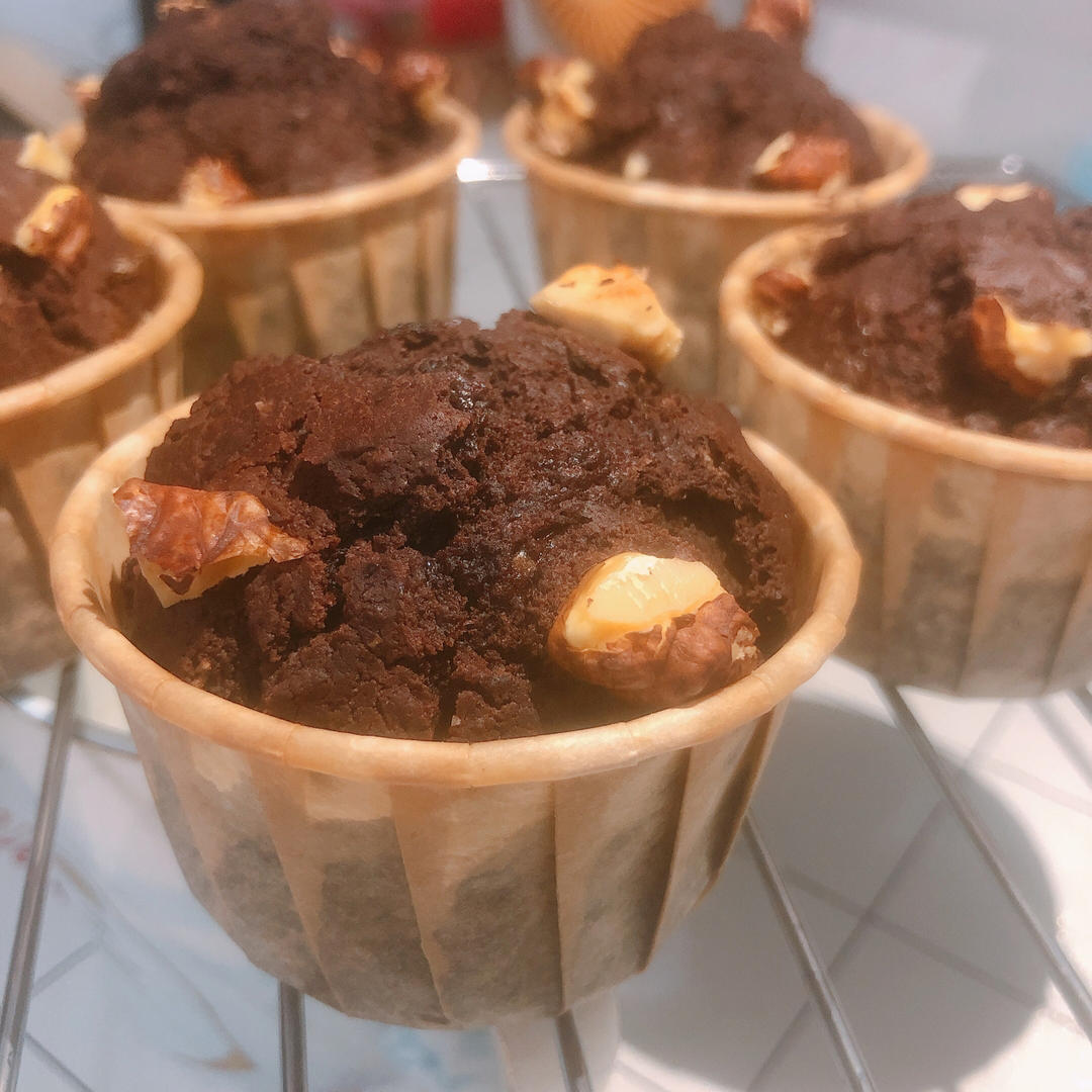 零失败，超级好吃又简单的巧克力马芬