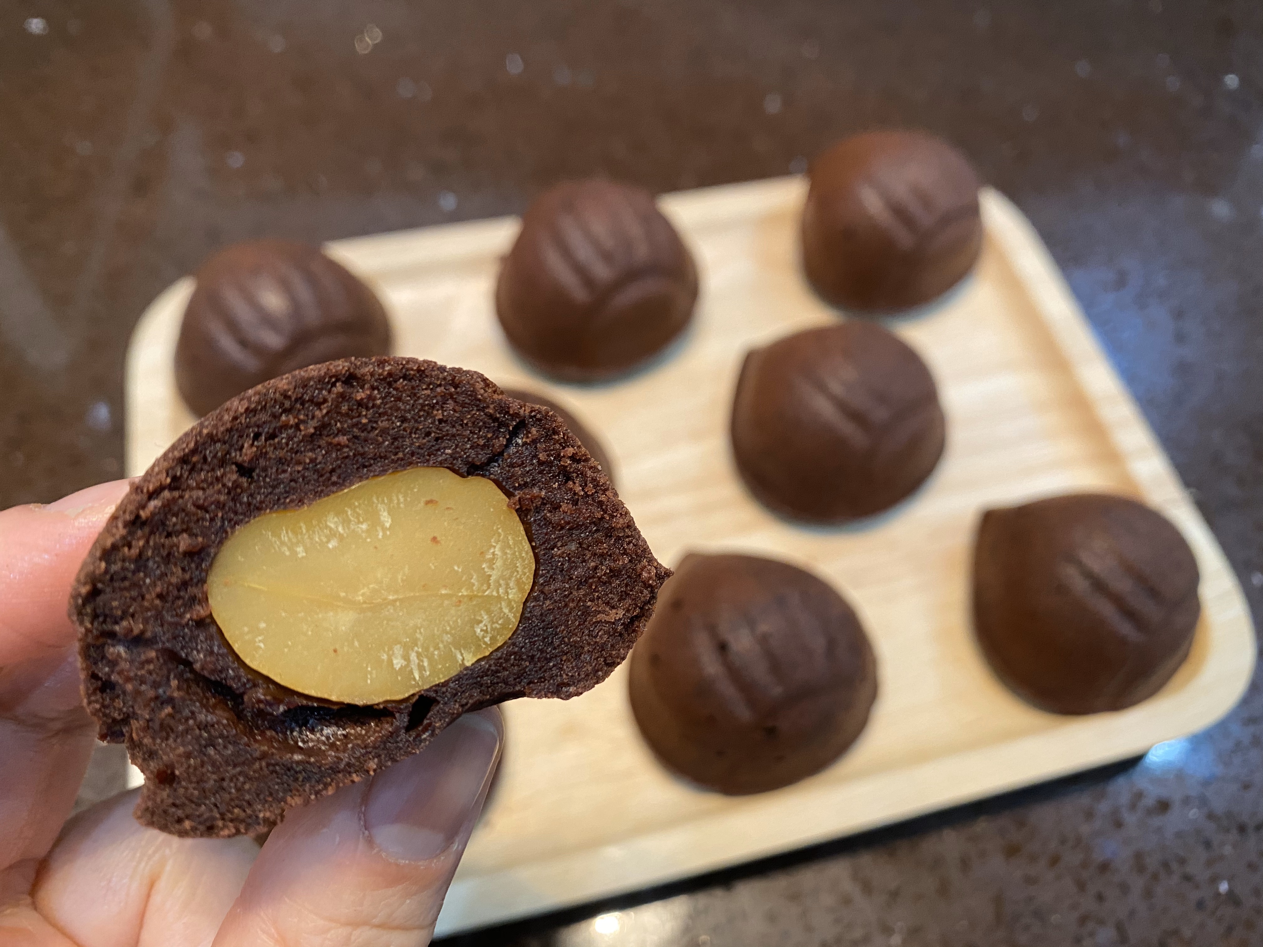 巧克力栗子🌰玛德琳的做法
