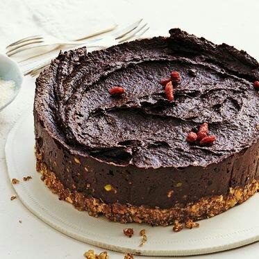 vegan 牛油果巧克力免烤蛋糕的做法