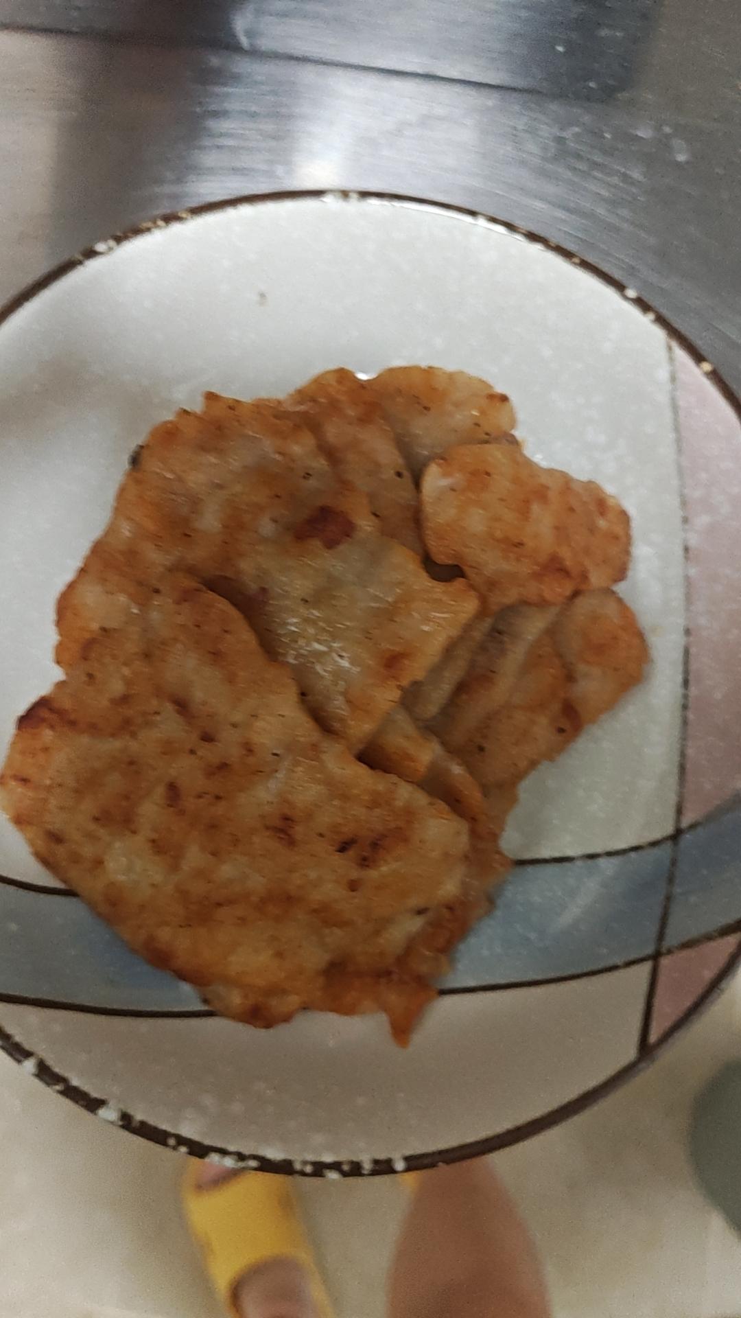 里脊肉串腌制