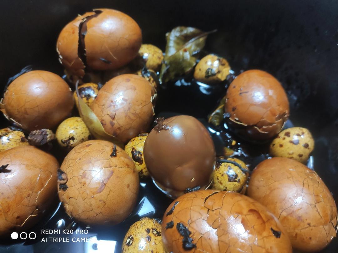 卤香鹌鹑蛋（经验之作）